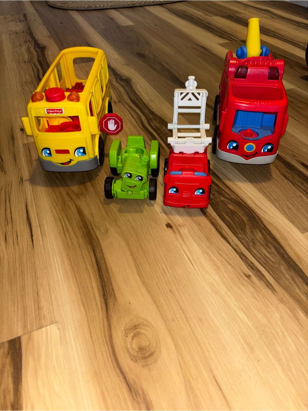 Fisher-Price Little People Lot of 4 Vehicles